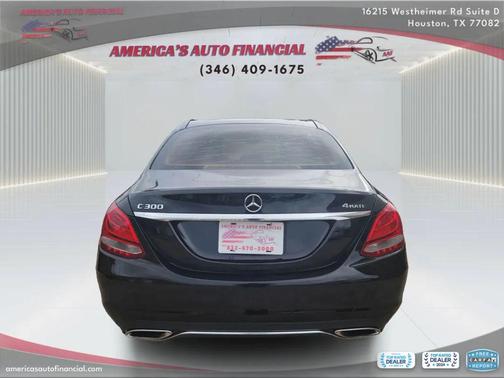 Black 2018 Mercedes-Benz C-Class C 300 4MATIC