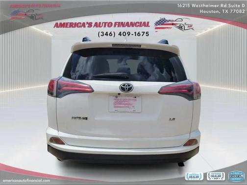 White 2018 Toyota RAV4 LE