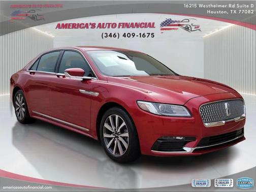 2020 Lincoln Continental Standard