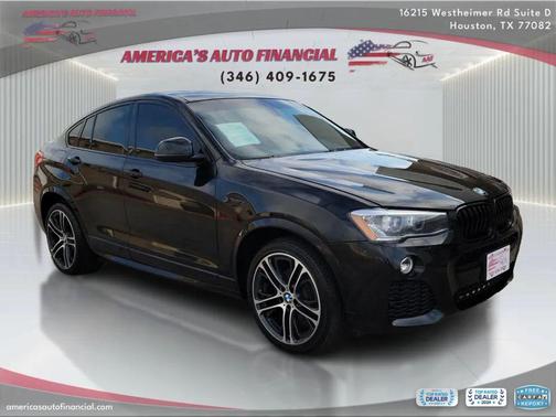 Black 2018 BMW X4 xDrive28i