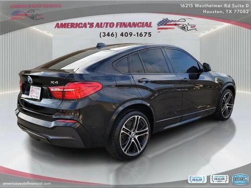 Black 2018 BMW X4 xDrive28i