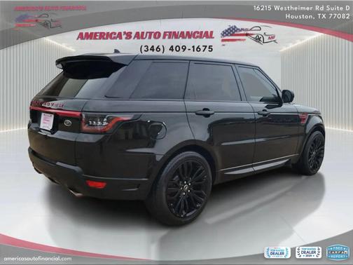 Black 2016 Land Rover Range Rover Sport Supercharged HSE