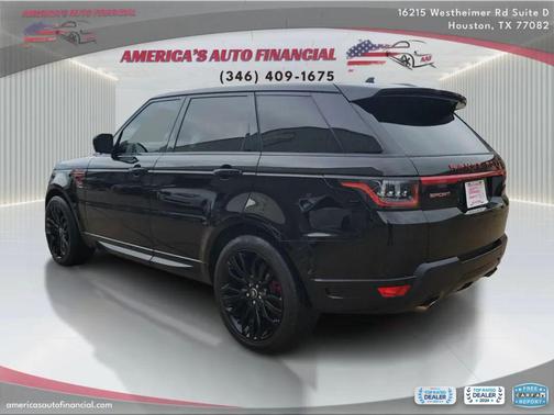 Black 2016 Land Rover Range Rover Sport Supercharged HSE