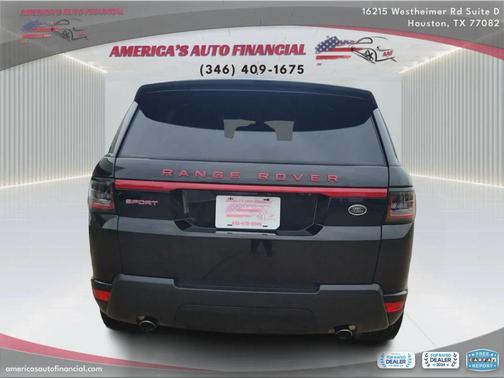 Black 2016 Land Rover Range Rover Sport Supercharged HSE