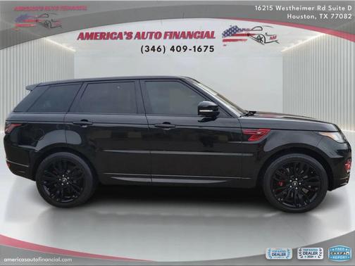 Black 2016 Land Rover Range Rover Sport Supercharged HSE