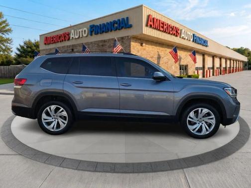 Gray 2021 Volkswagen Atlas SE w/Tech Pkg Sport Utility 4D