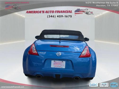 Blue 2010 Nissan 370Z Touring