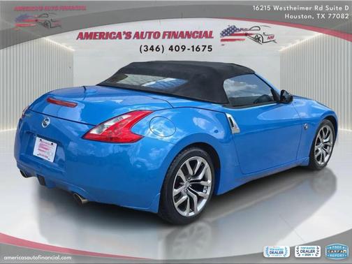 Blue 2010 Nissan 370Z Touring