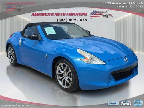 Blue 2010 Nissan 370Z Touring