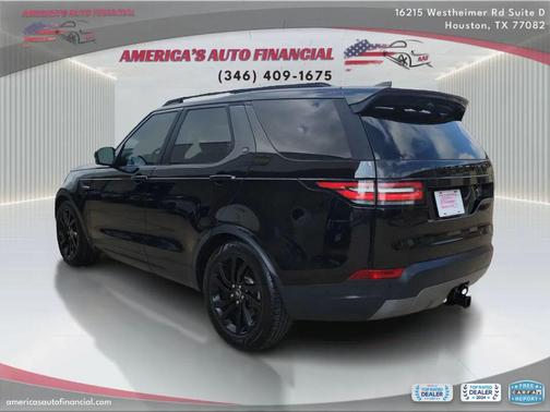 Black 2018 Land Rover Discovery HSE