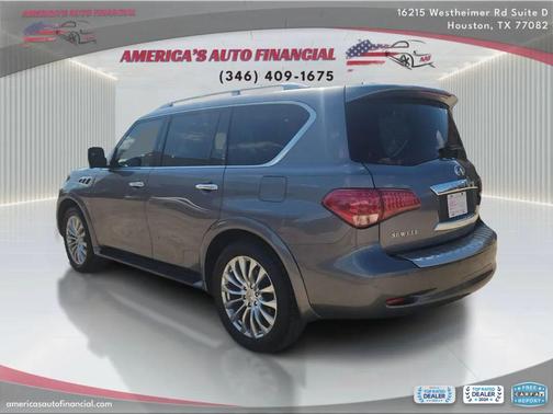 Gray 2017 INFINITI QX80 Base