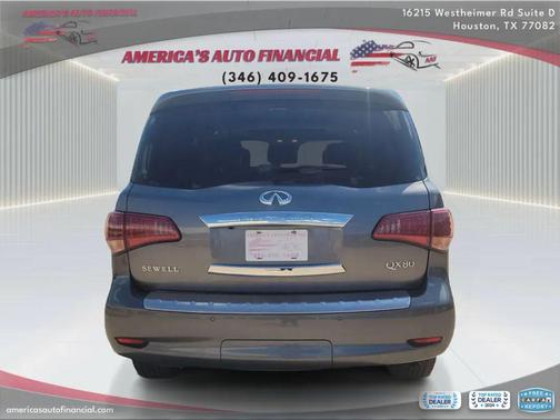 Gray 2017 INFINITI QX80 Base