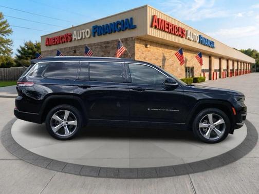 Diamond Black Crystal Pearlcoat 2021 Jeep Grand Cherokee L Limited