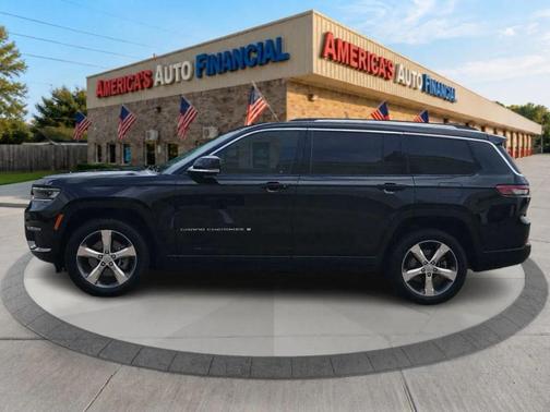 Diamond Black Crystal Pearlcoat 2021 Jeep Grand Cherokee L Limited