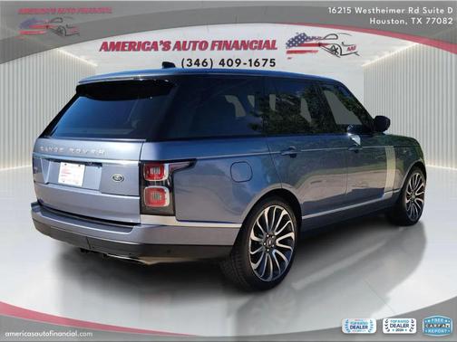 Blue 2020 Land Rover Range Rover 3.0L V6 Supercharged HSE