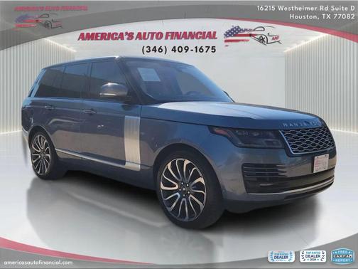 Blue 2020 Land Rover Range Rover 3.0L V6 Supercharged HSE