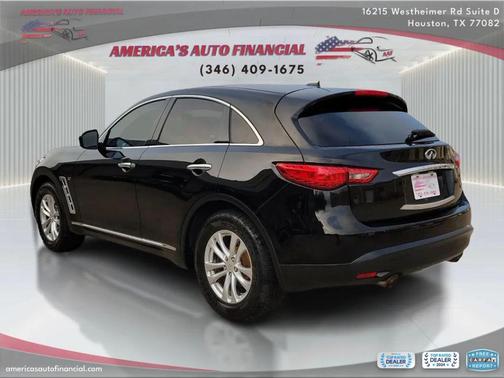 Black 2017 INFINITI QX70 Base