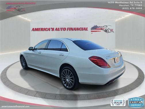 2016 Mercedes-Benz S-Class S 550e Plug-In Hybrid Sedan 4D
