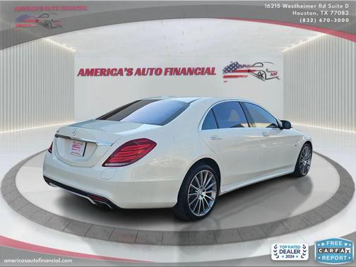 2016 Mercedes-Benz S-Class S 550e Plug-In Hybrid Sedan 4D