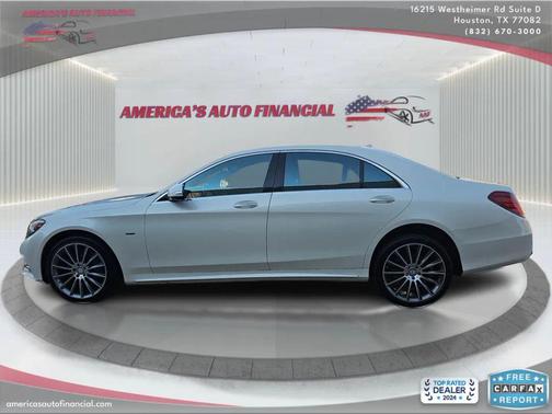 2016 Mercedes-Benz S-Class S 550e Plug-In Hybrid Sedan 4D