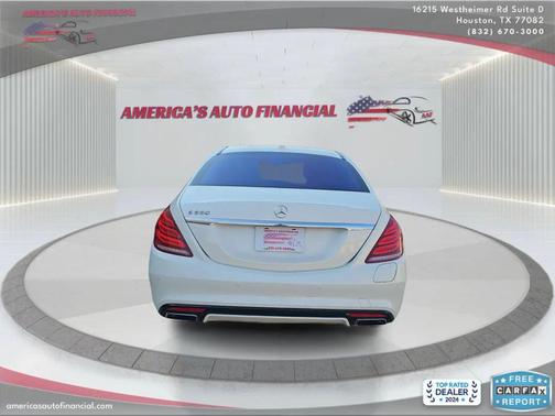 2016 Mercedes-Benz S-Class S 550e Plug-In Hybrid Sedan 4D