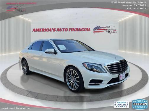2016 Mercedes-Benz S-Class S 550e Plug-In Hybrid Sedan 4D