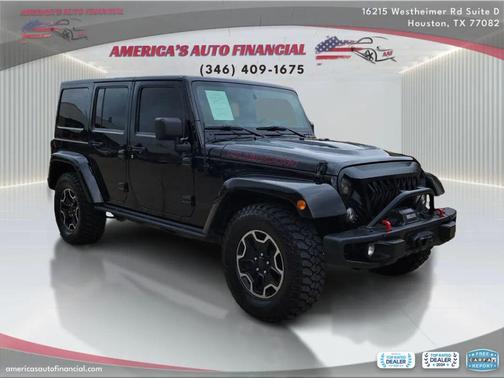 Black Clearcoat 2016 Jeep Wrangler Unlimited Rubicon