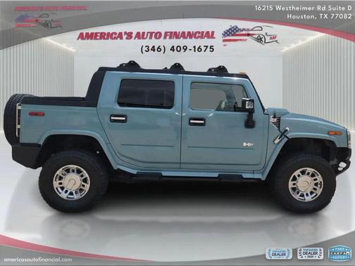 Blue 2007 Hummer H2 SUT
