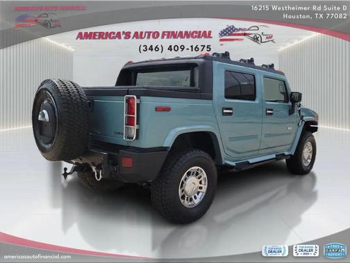 Blue 2007 Hummer H2 SUT