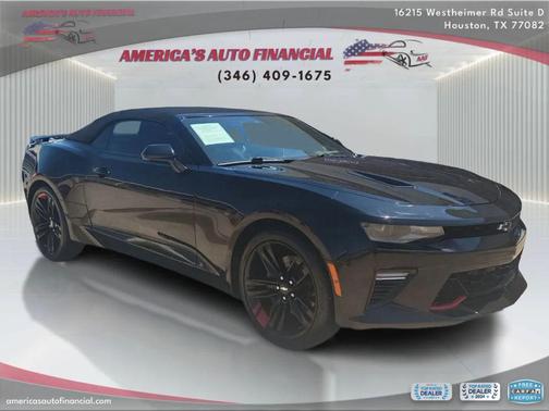 Black 2018 Chevrolet Camaro 2SS