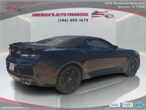Black 2018 Chevrolet Camaro 2SS