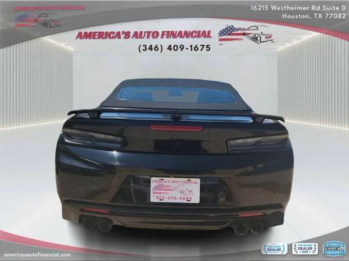 Black 2018 Chevrolet Camaro 2SS