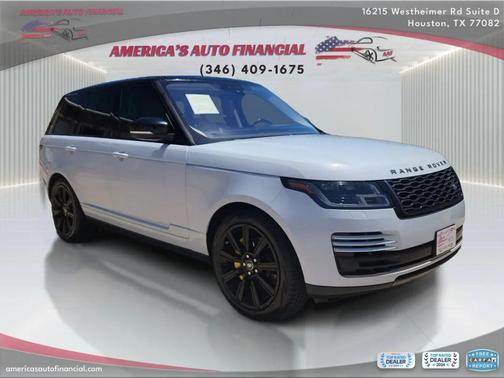 White 2019 Land Rover Range Rover 3.0L V6 Supercharged
