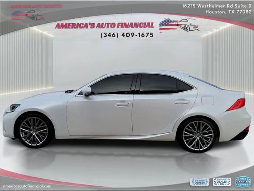 White 2017 Lexus IS 200t Base