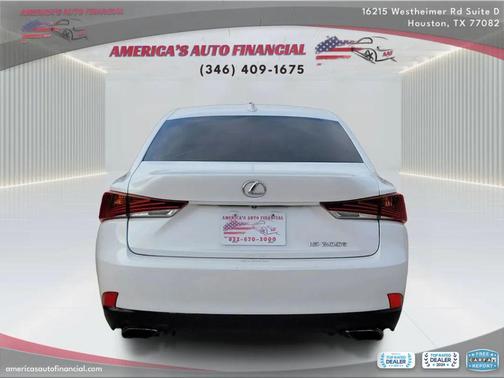 White 2017 Lexus IS 200t Base