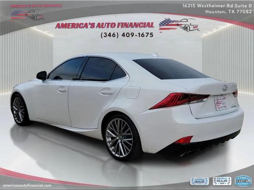 White 2017 Lexus IS 200t Base