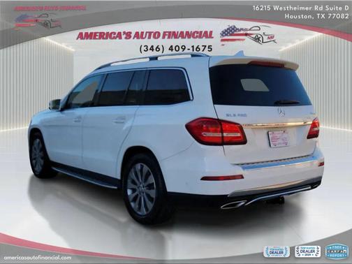 White 2017 Mercedes-Benz GLS 450 4MATIC