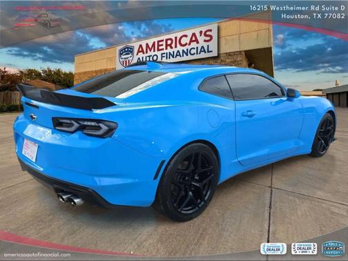 Rapid Blue 2022 Chevrolet Camaro RWD Coupe LT1