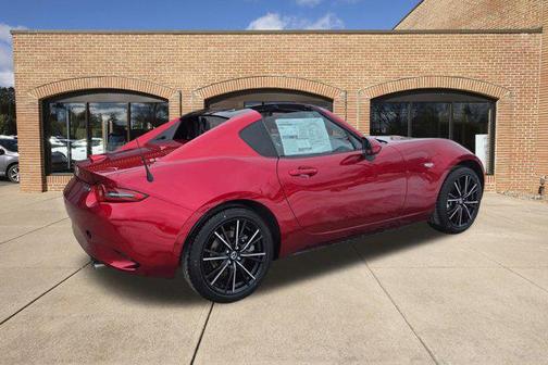 Soul Red Crystal Metallic 2025 Mazda MX-5 Miata RF Grand Touring