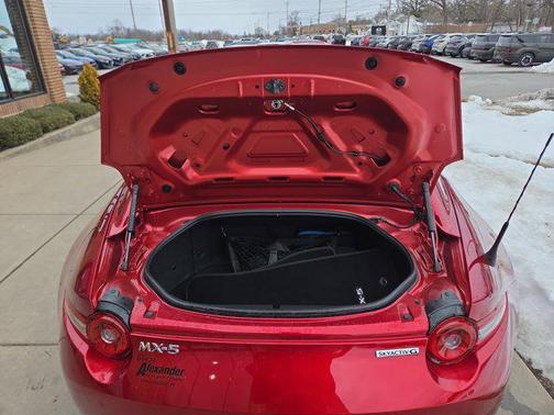 Soul Red Crystal Metallic 2025 Mazda MX-5 Miata RF Grand Touring