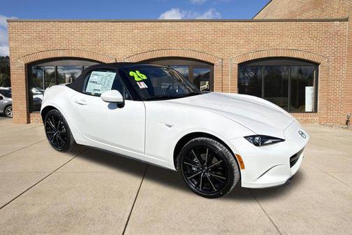 Snowflake White Pearl Mica 2026 Mazda MX-5 Miata Grand Touring