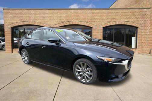 Deep Crystal Blue Mica 2026 Mazda Mazda3 FWD w/Preferred Package