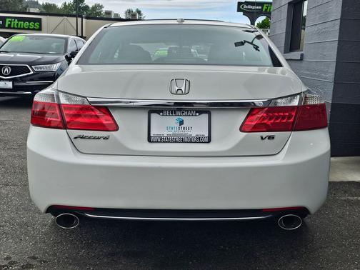 White Orchid Pearl 2013 Honda Accord EX-L
