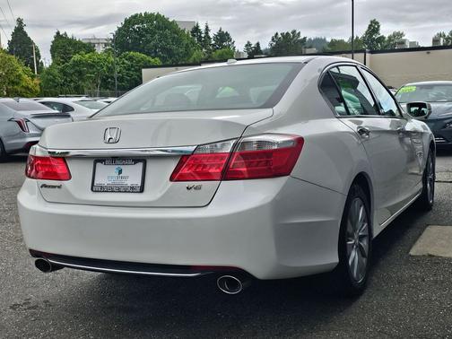 White Orchid Pearl 2013 Honda Accord EX-L