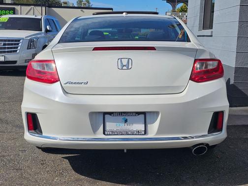 White Orchid Pearl 2013 Honda Accord EX