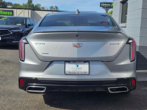 Argent Silver Metallic 2024 Cadillac CT4 Sport