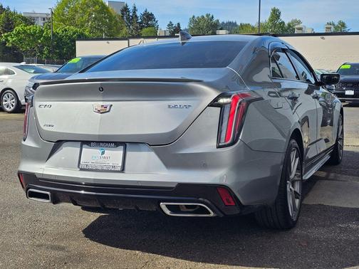 Argent Silver Metallic 2024 Cadillac CT4 Sport