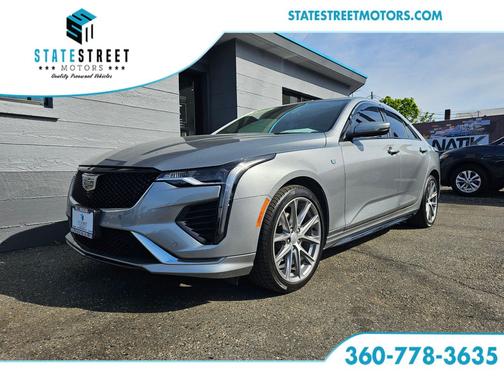 Argent Silver Metallic 2024 Cadillac CT4 Sport