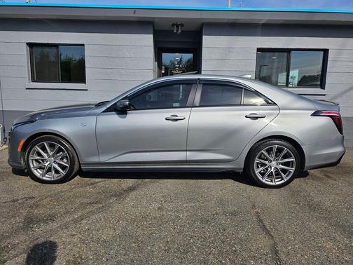 Argent Silver Metallic 2024 Cadillac CT4 Sport