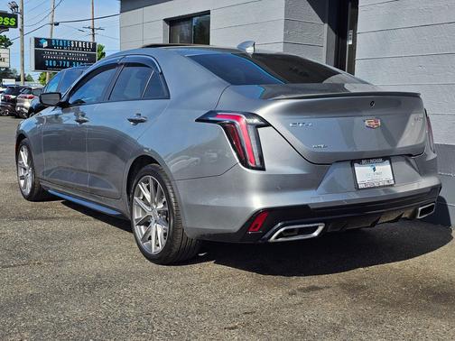 Argent Silver Metallic 2024 Cadillac CT4 Sport